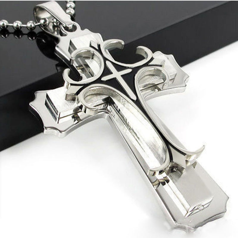 Christian Cross Necklace-C.K Jewelry