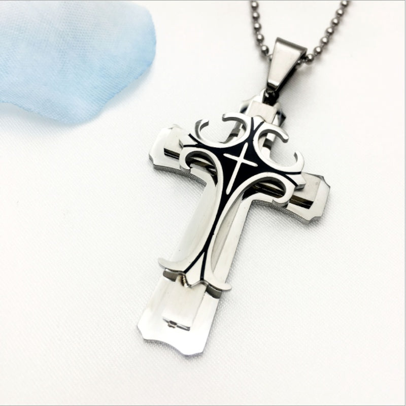 Christian Cross Necklace-C.K Jewelry