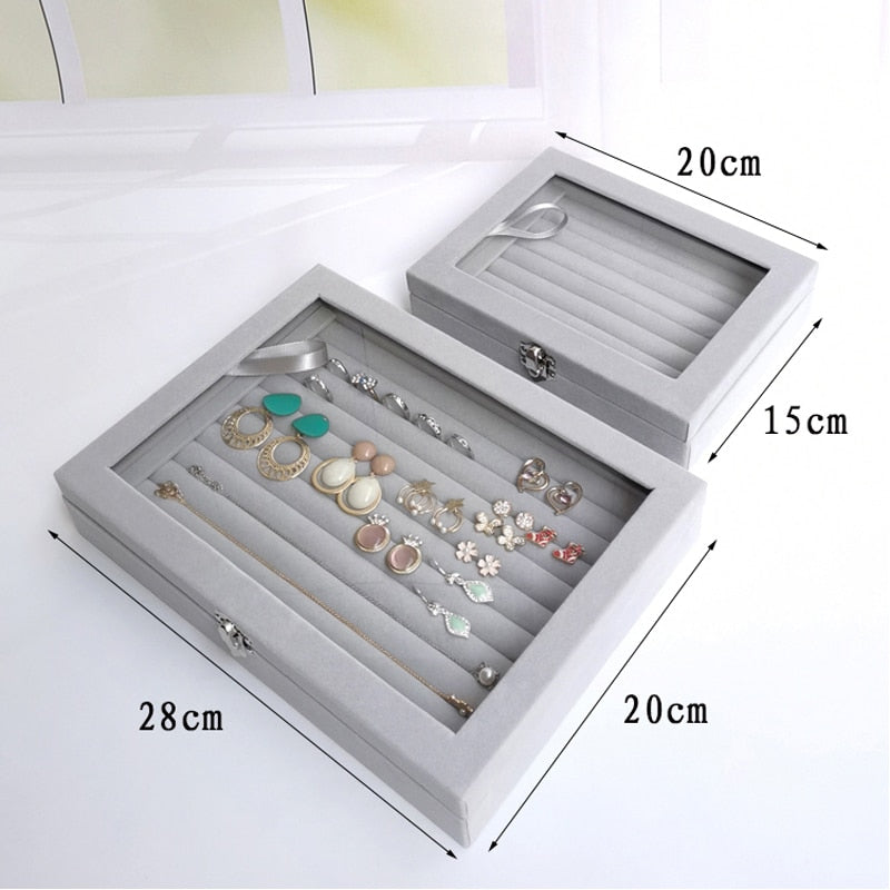 Velvet Jewelry Organizer